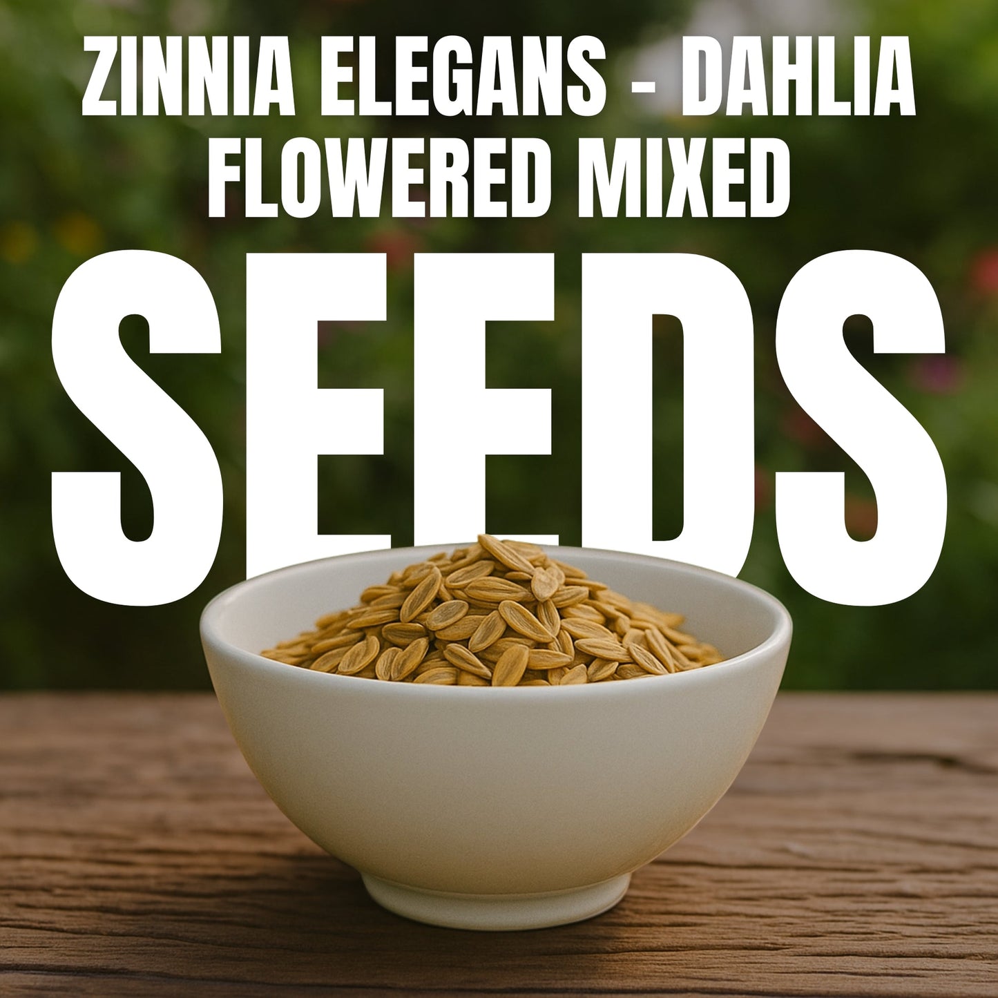 Zinnia Seeds 🌼 (PREMIUM SEEDS) + FREE Plant Growth Booster 🌱 & Supplement